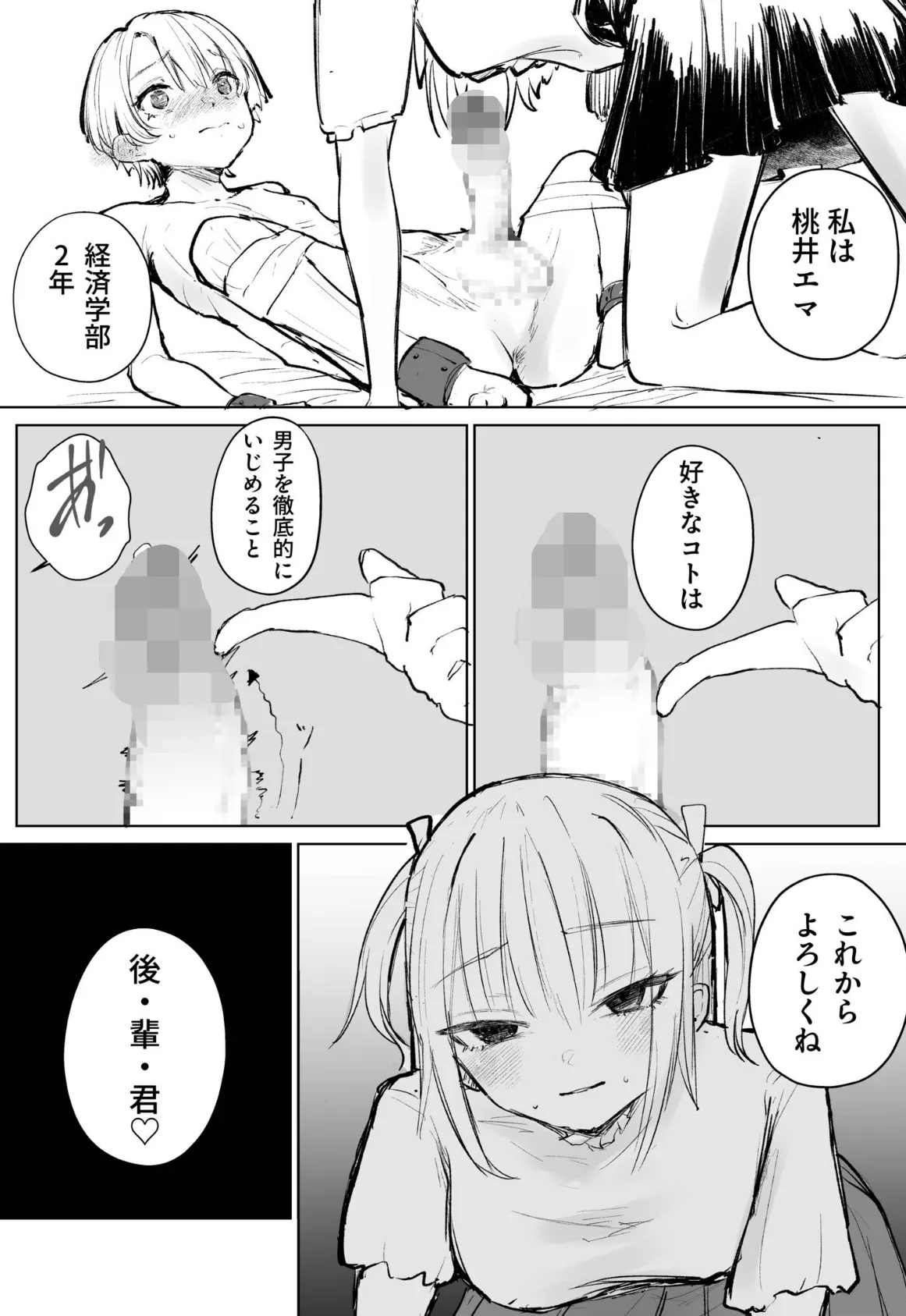 童貞ボッチの僕はヤリサーに入ってしまったらしい（3）【18禁】 7ページ