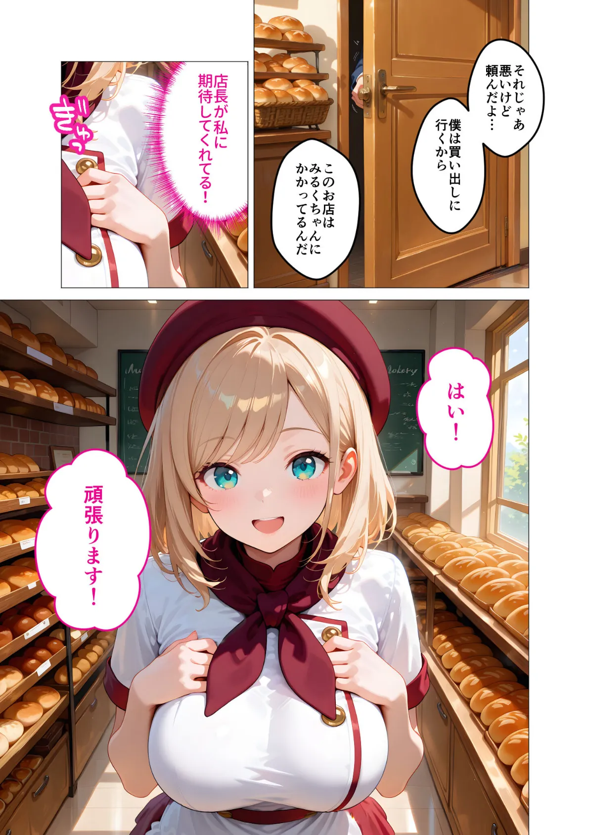 当店限定!セックス¥0サービス 〜ひたむきパン屋さんの流されえっち〜 モザイク版 5ページ