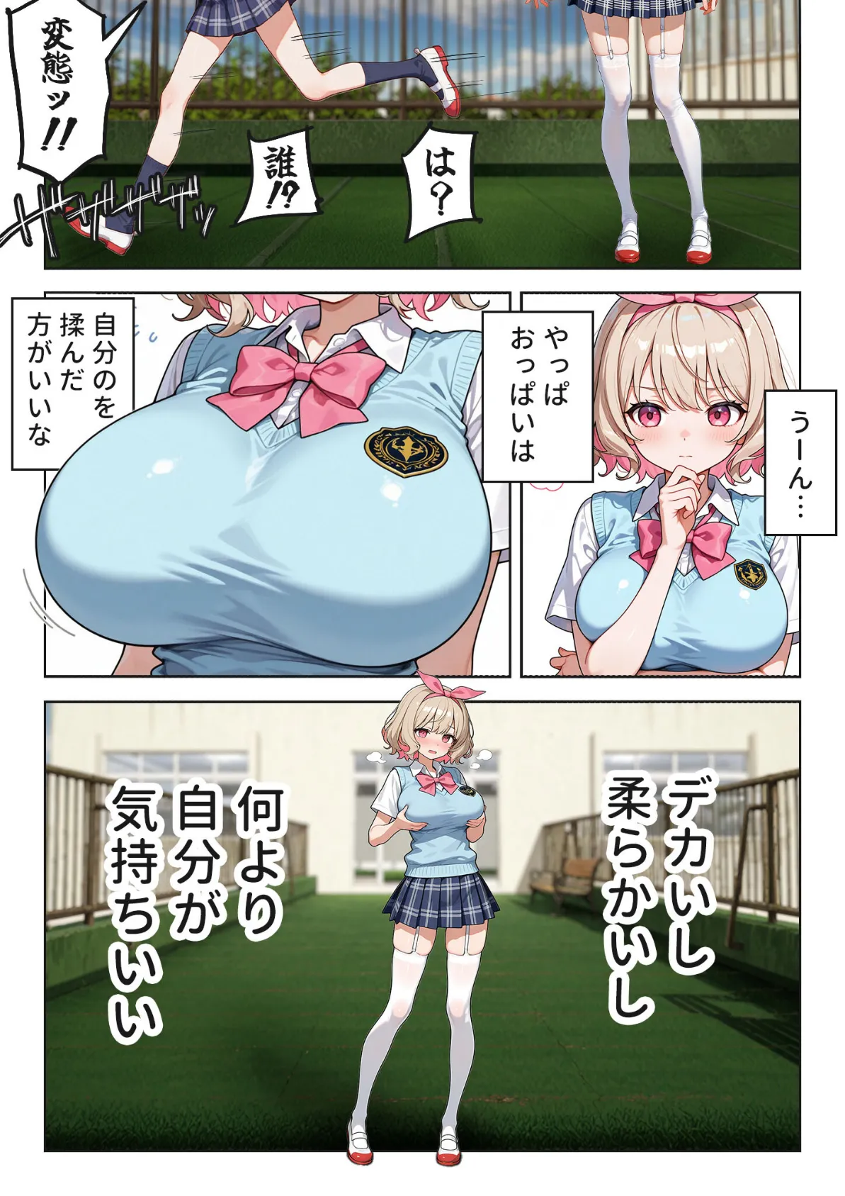 キモおじ⇔●●入れ替わり【2】クラスの男子誰の●●●●孕●かな?モザイク版 15ページ