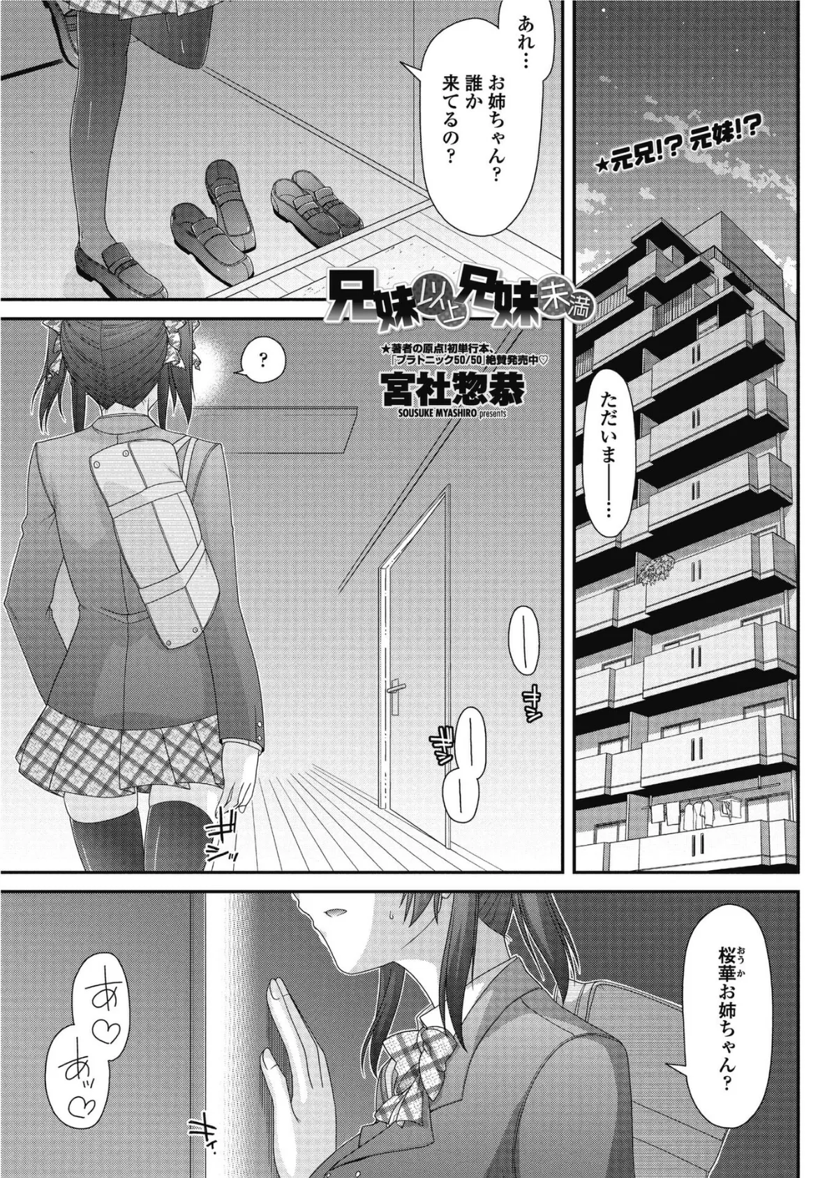 兄妹以上兄妹未満