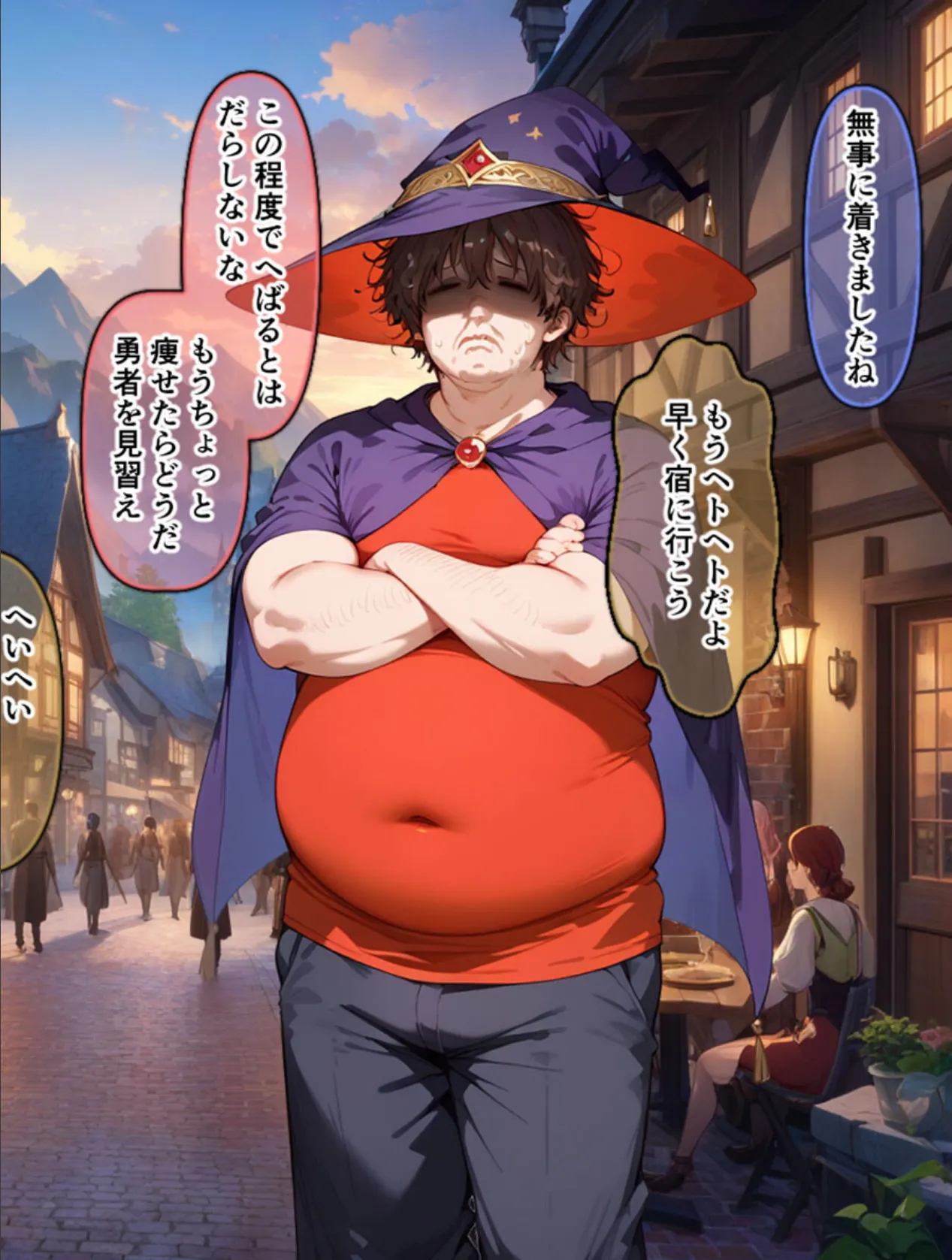 ネトラレクエスト -粗チ●化勇者と寝取られし仲間たち- モザイク版 12ページ