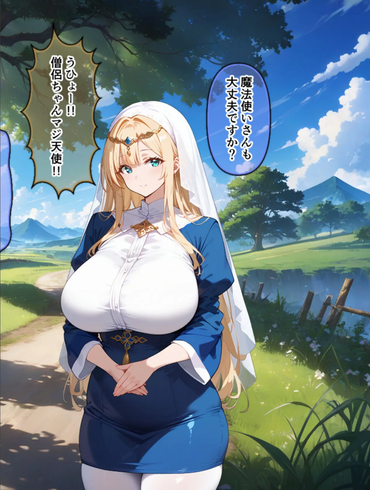 ネトラレクエスト -粗チ●化勇者と寝取られし仲間たち- モザイク版 8ページ