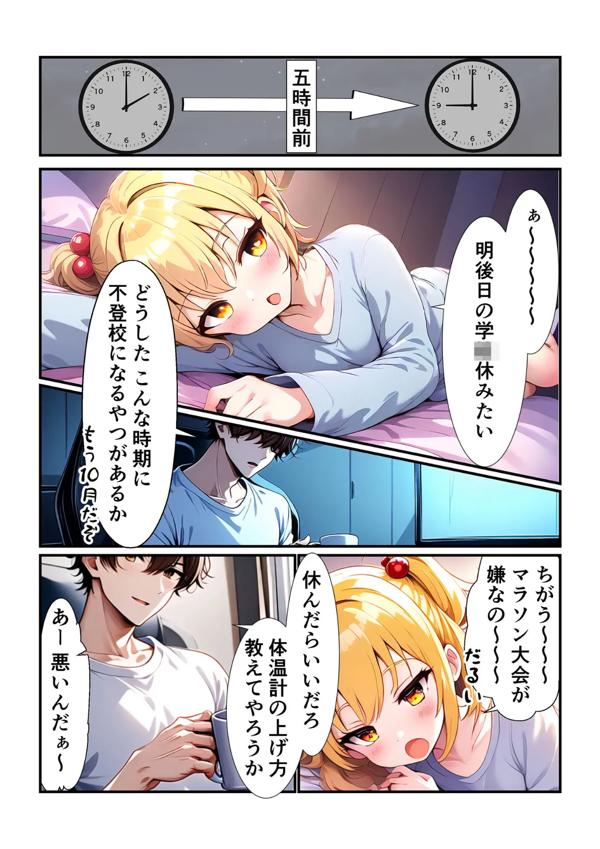 海代悠帆の露出災難(総集編) モザイク版 8ページ