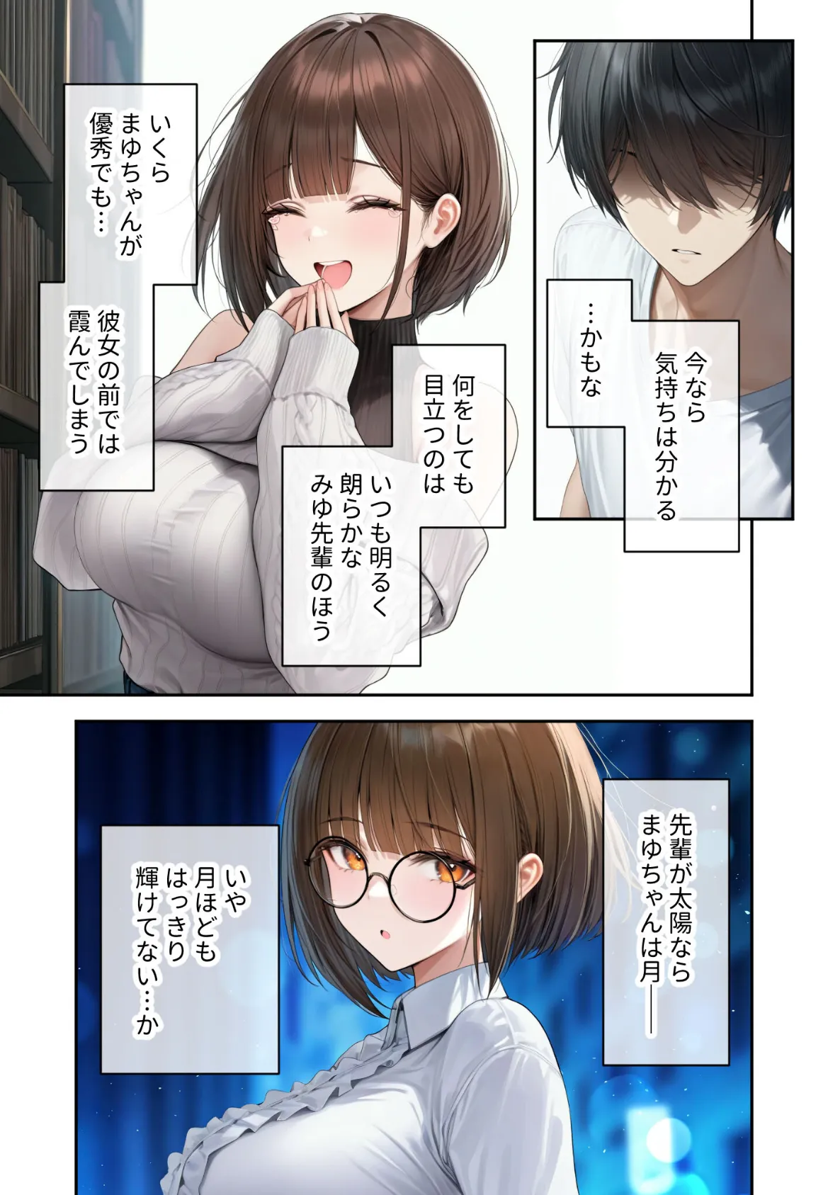 僕のセフレは憧れの先輩そっくりな双子の妹さん(6)今日、いつもより激しいね……? モザイク版 17ページ