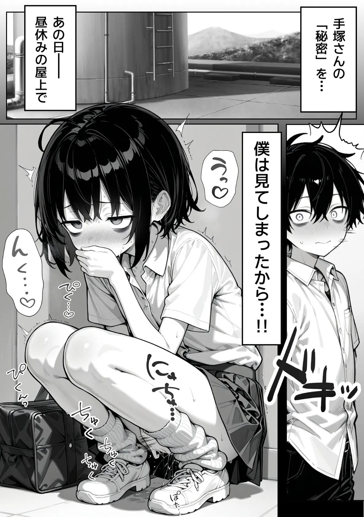 陰キャ(♂)と陰キャ(♀)の性活日誌 モザイク版 6ページ