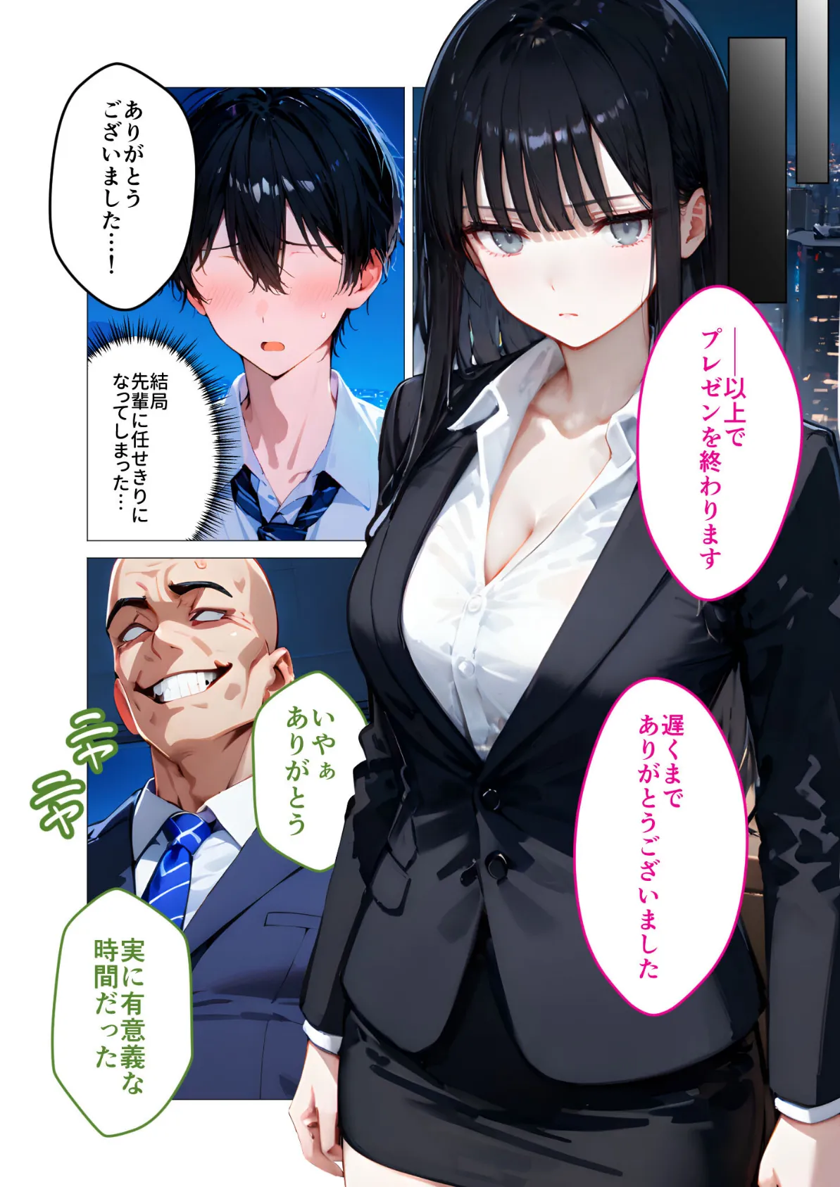 クールな上司の社内オ〇ニーを見た僕はHで口止めされています （2） モザイク版 10ページ