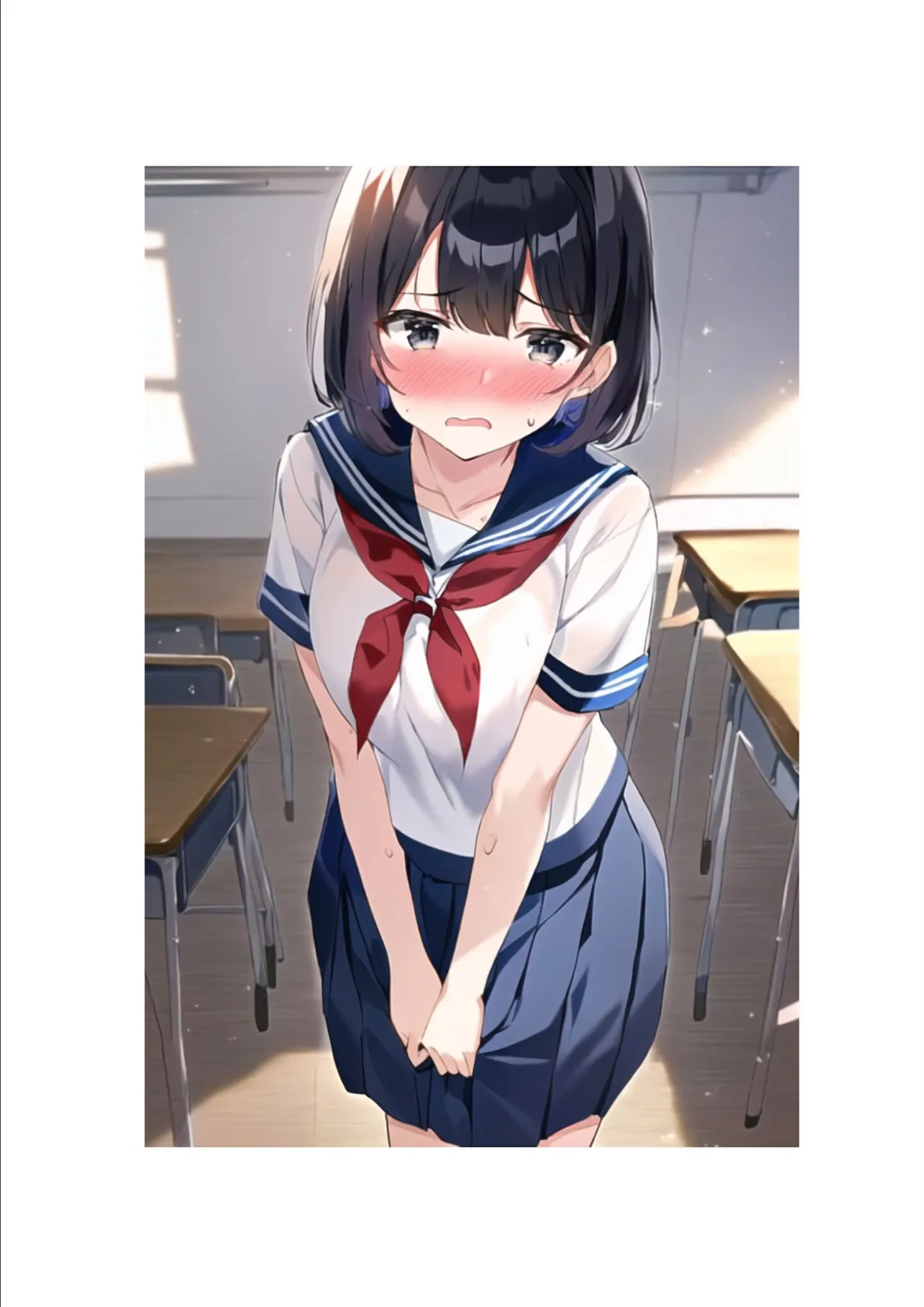 浅石来海の受難（総集編） モザイク版 4ページ