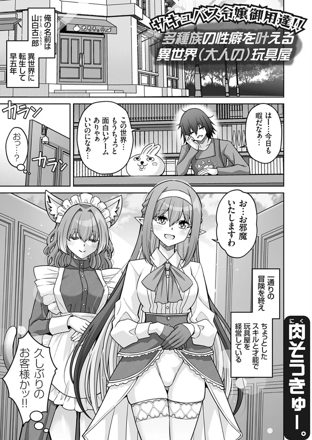 サキュバス令嬢御用達！！ 多種族の性癖を叶える異世界（大人の）玩具屋