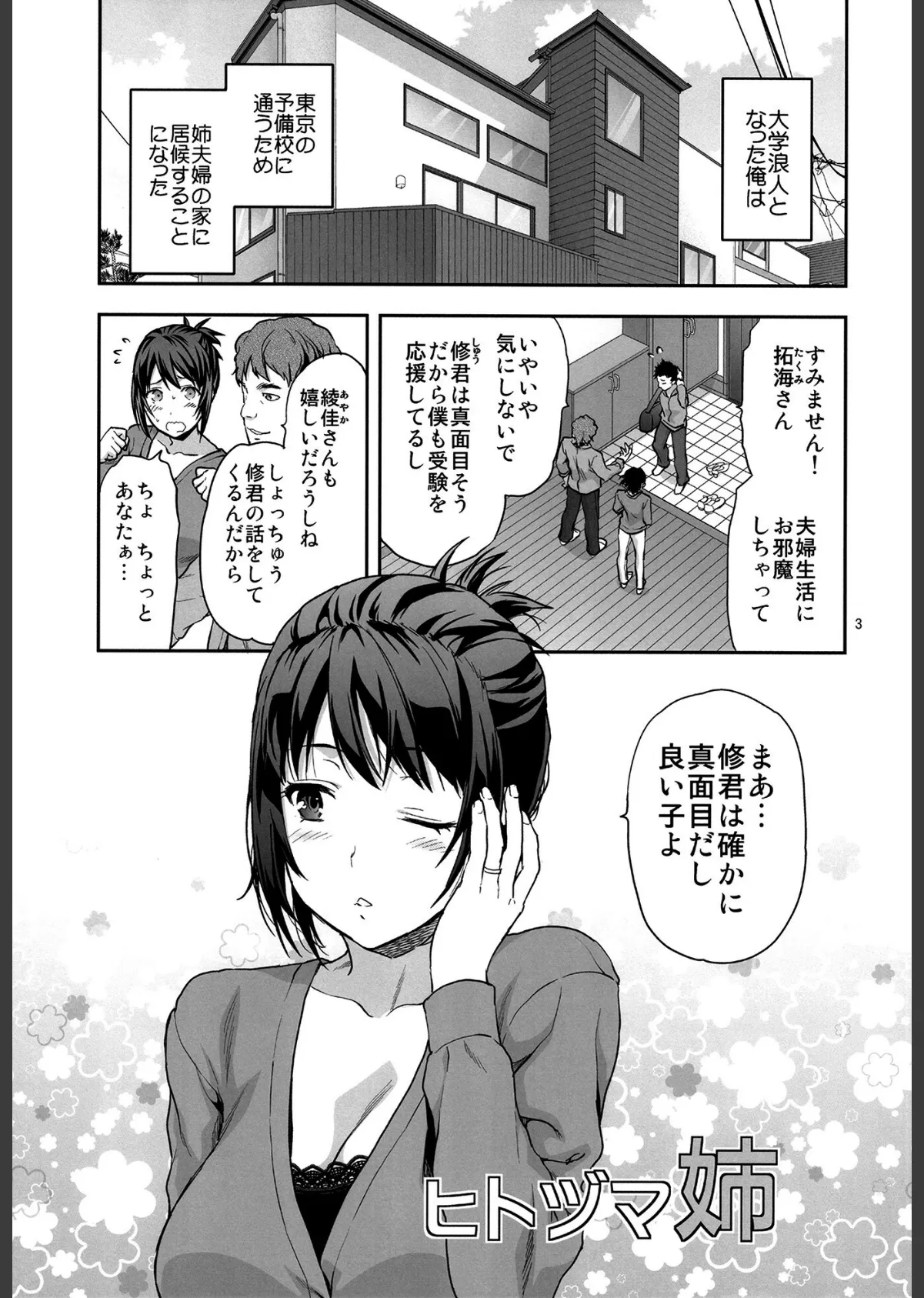ヒトヅマ姉 3ページ